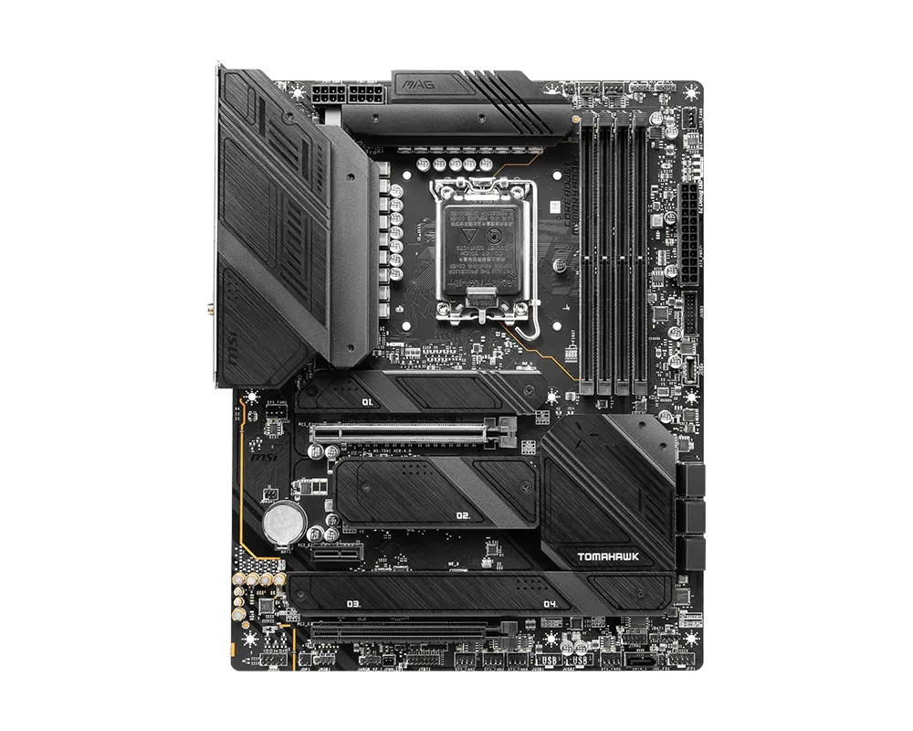 MSI MAG Z790 TOMAHAWK WIFI DDR5 LGA1700 ATX Motherboard - Thumbnail 2