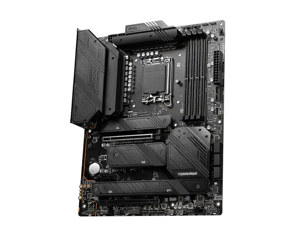 MSI MAG Z790 TOMAHAWK WIFI DDR5 LGA1700 ATX Motherboard - Thumbnail 3