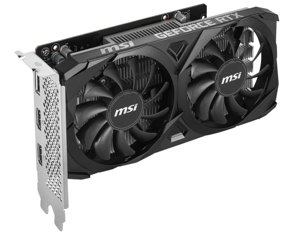 MSI GeForce RTX 3050 VENTUS 2X E 6G OC 6GB Dual Fan Graphics Card - Thumbnail 4