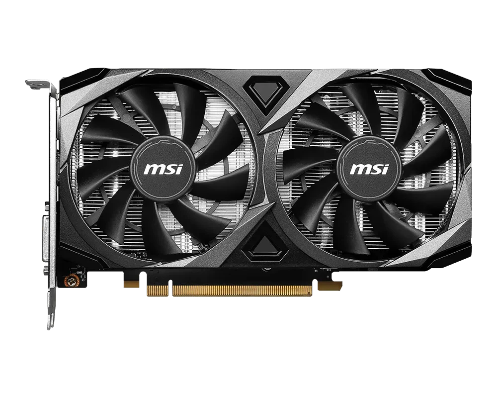 MSI VENTUS GeForce RTX 3050 2X XS OC 8GB Dual Fan Graphics Card - Thumbnail 2