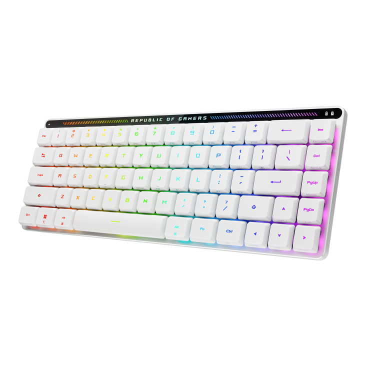 ASUS ROG Falchion RX Low Profile 65% Wireless Gaming Keyboard - Thumbnail 2
