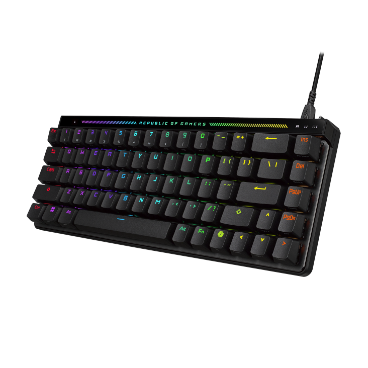 ASUS ROG Falchion Ace HFX 65% Magnetic Gaming Keyboard - Thumbnail 2