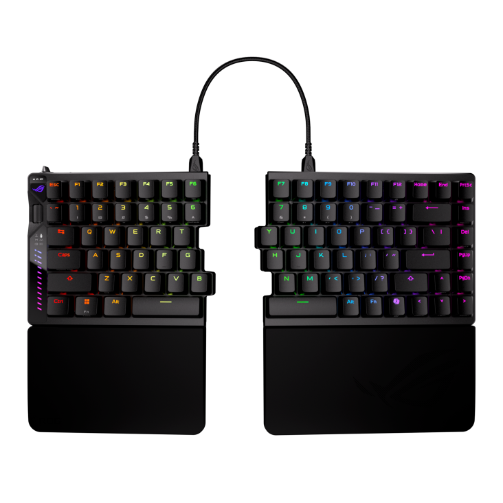 ASUS ROG Falcata 75% Split Wireless Magnetic Gaming Keyboard - Thumbnail 2